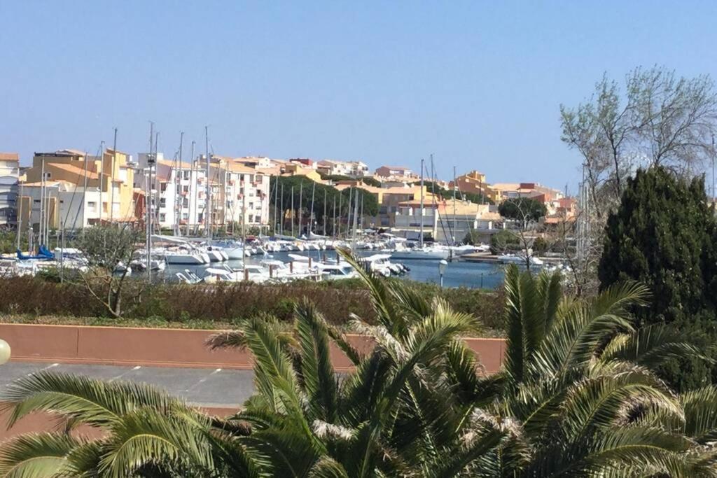 Studio Avec Climatisation Wifi Parking Piscine Agde Exteriör bild