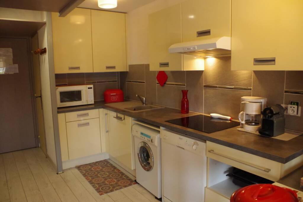 Studio Avec Climatisation Wifi Parking Piscine Agde Exteriör bild