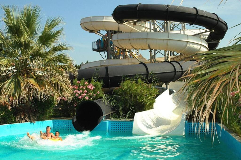 Studio Avec Climatisation Wifi Parking Piscine Agde Exteriör bild